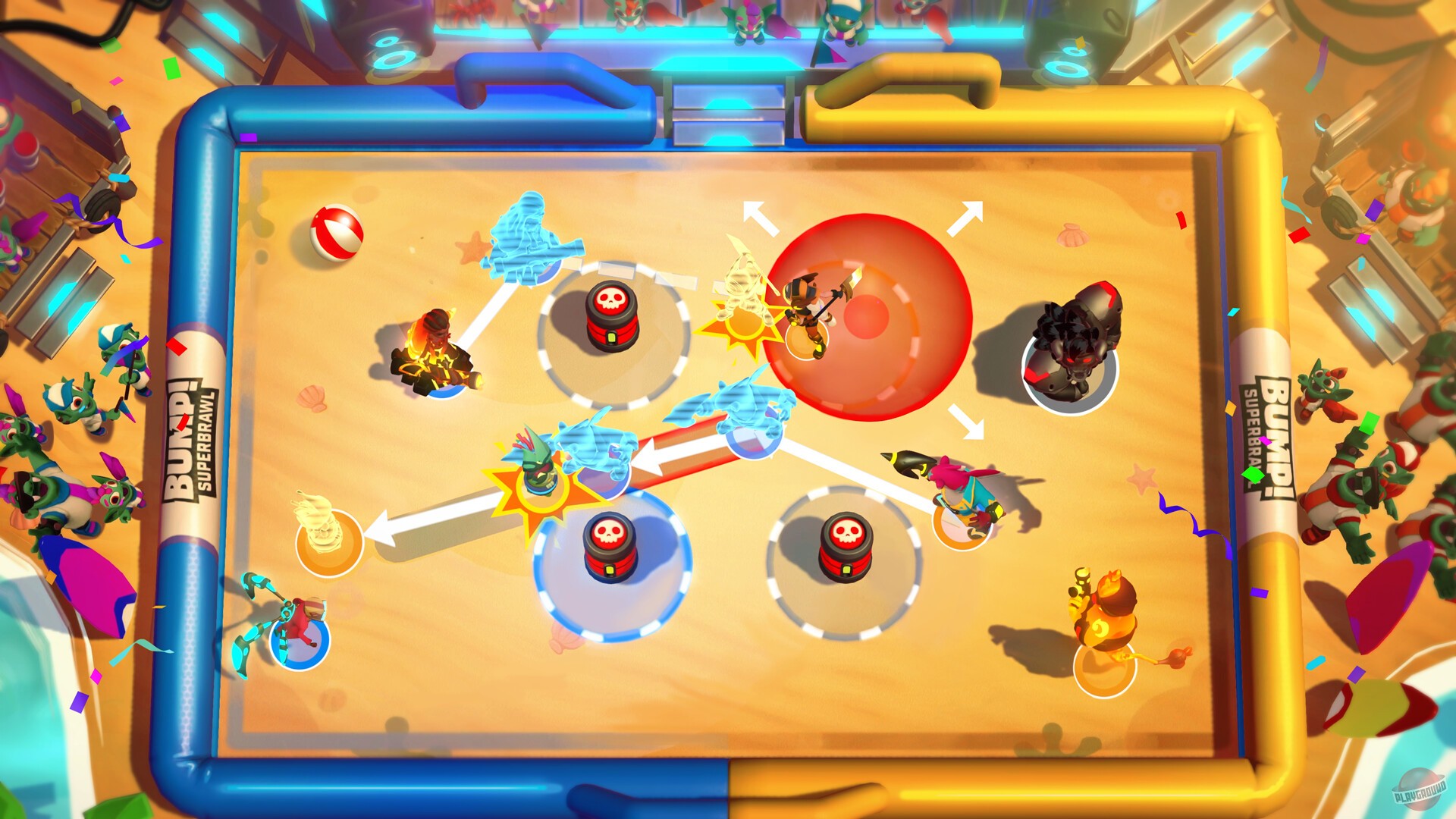 Скриншот из игры BUMP! Superbrawl - 7