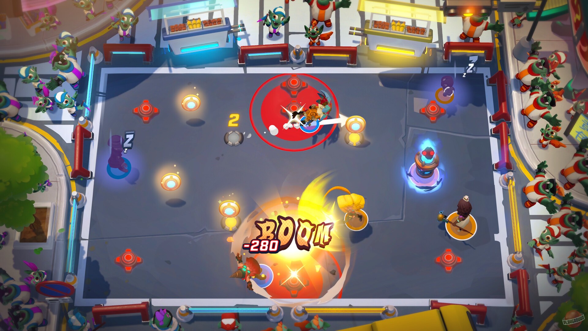 Скриншот из игры BUMP! Superbrawl - 12