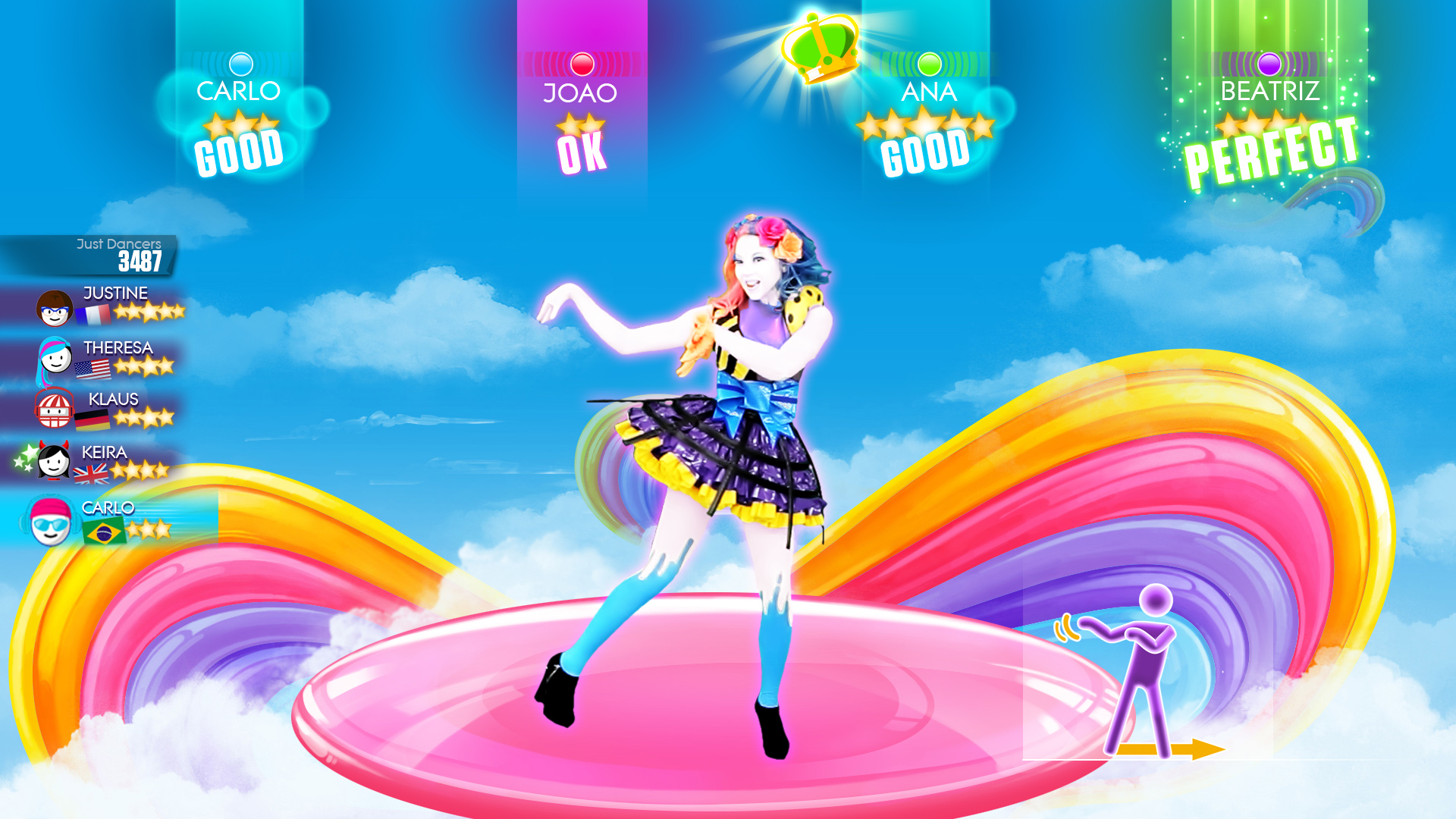 Скриншот из игры Just Dance 2014 - 99