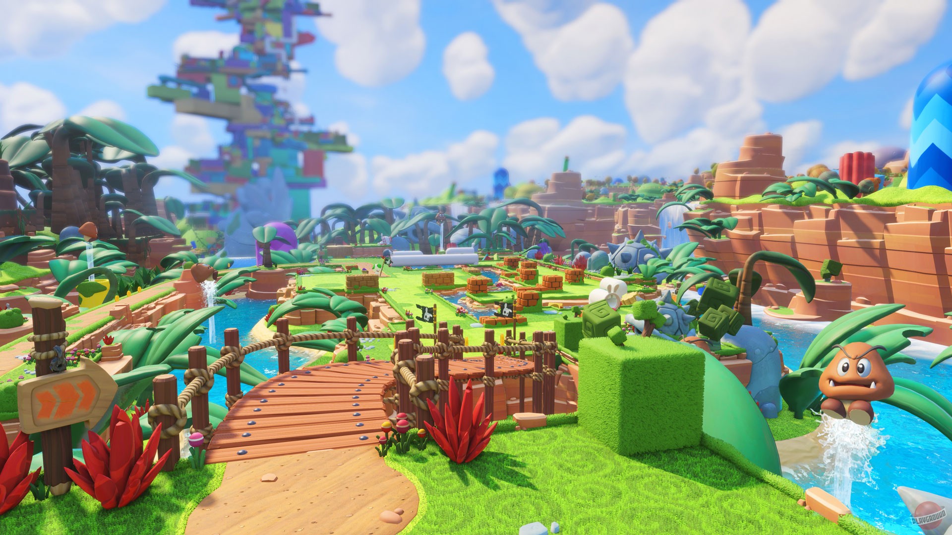 Скриншот из игры Mario x Rabbids: Kingdom Battle - 6
