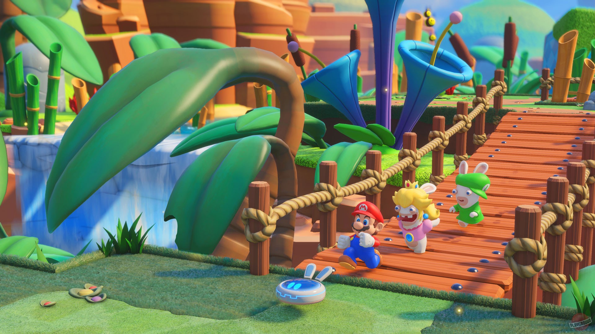 Скриншот из игры Mario x Rabbids: Kingdom Battle - 5