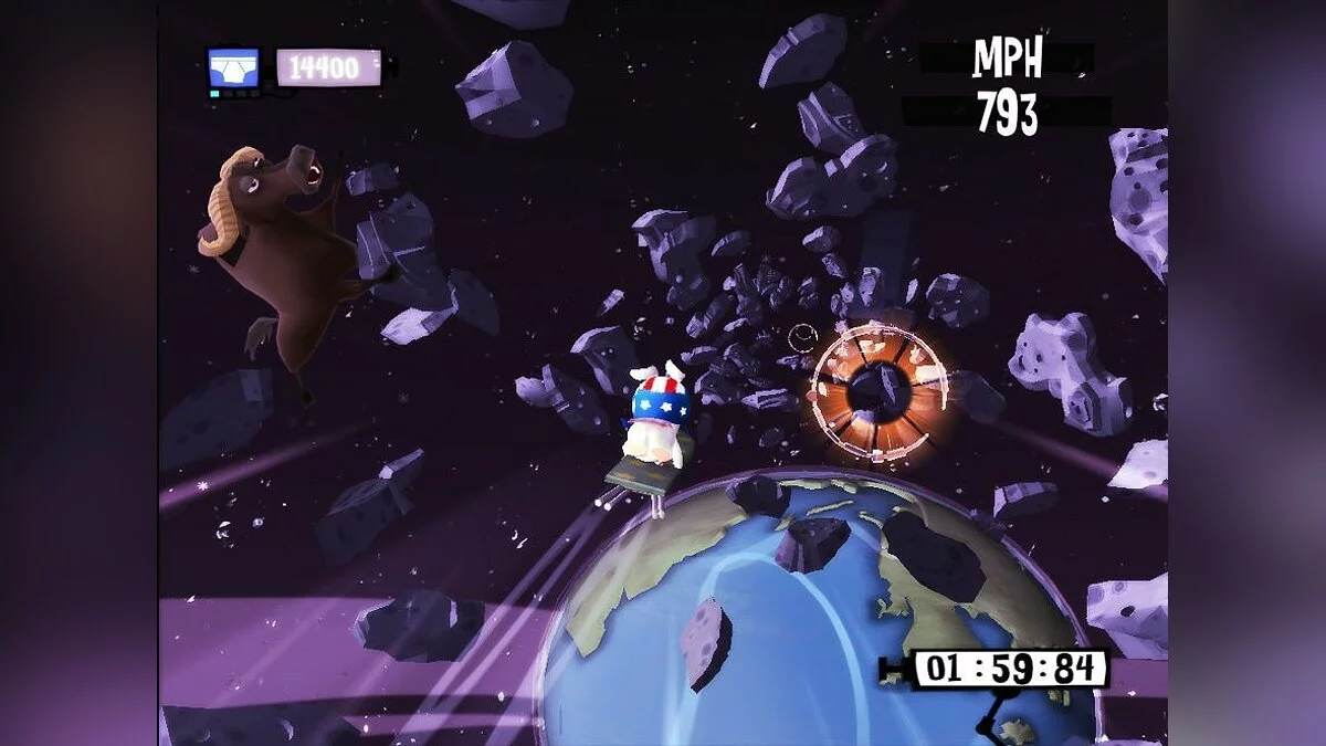 Скриншот из игры Rayman Raving Rabbids TV Party - 5