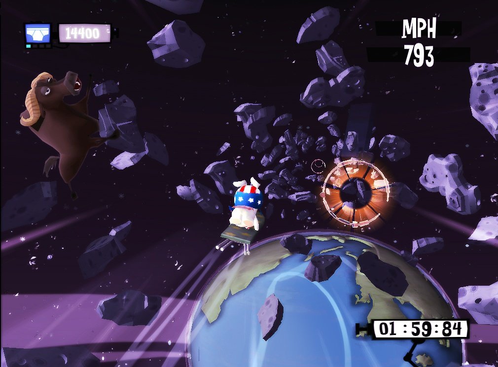 Скриншот из игры Rayman Raving Rabbids TV Party - 14