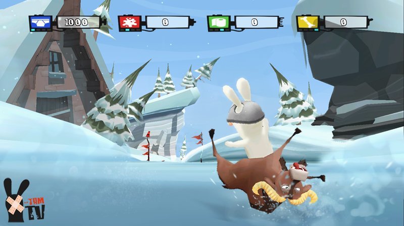Скриншот из игры Rayman Raving Rabbids TV Party - 9