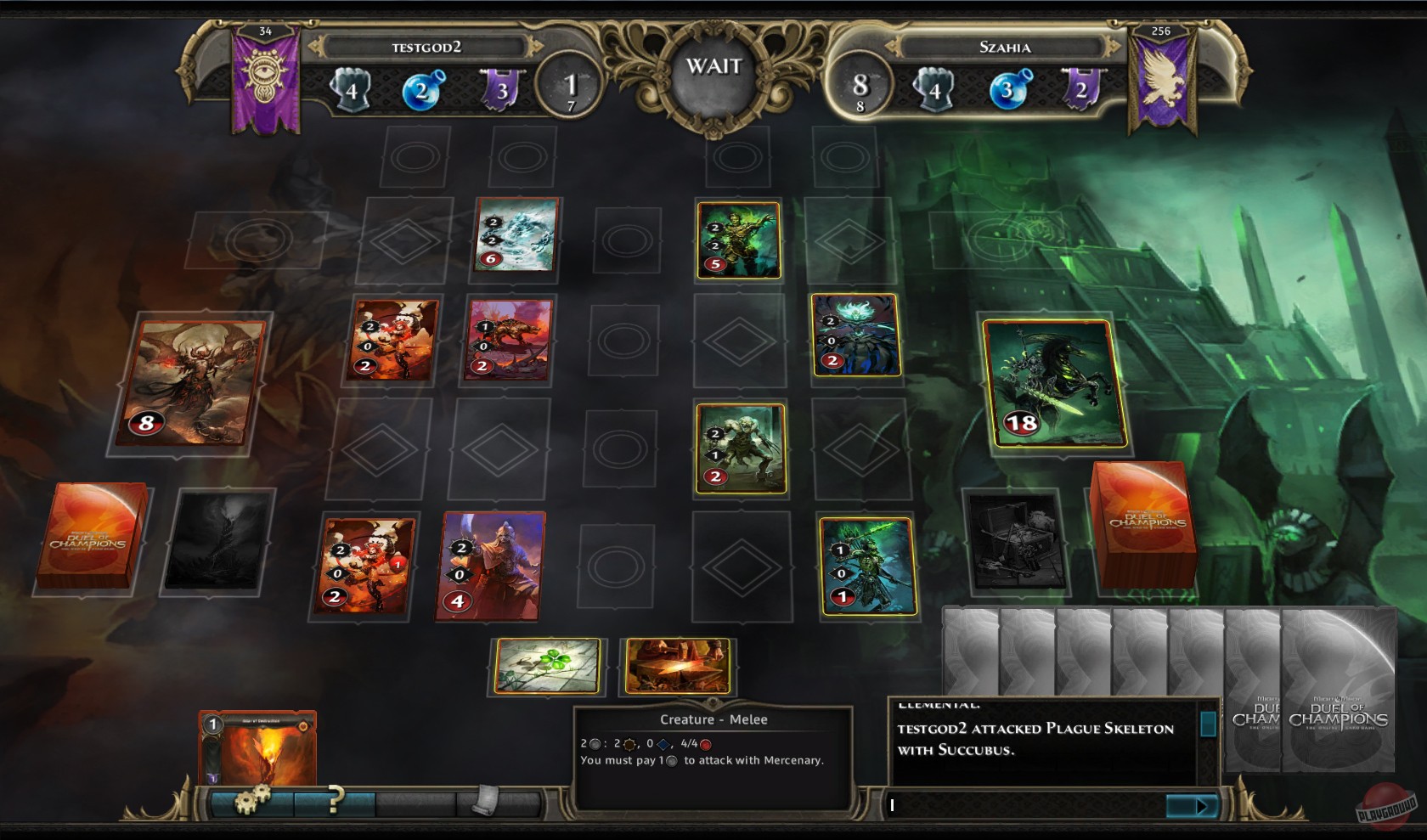 Скриншот из игры Might and Magic: Duel of Champions - 4