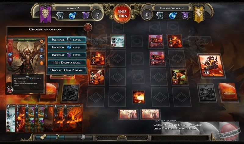 Скриншот из игры Might and Magic: Duel of Champions - 2