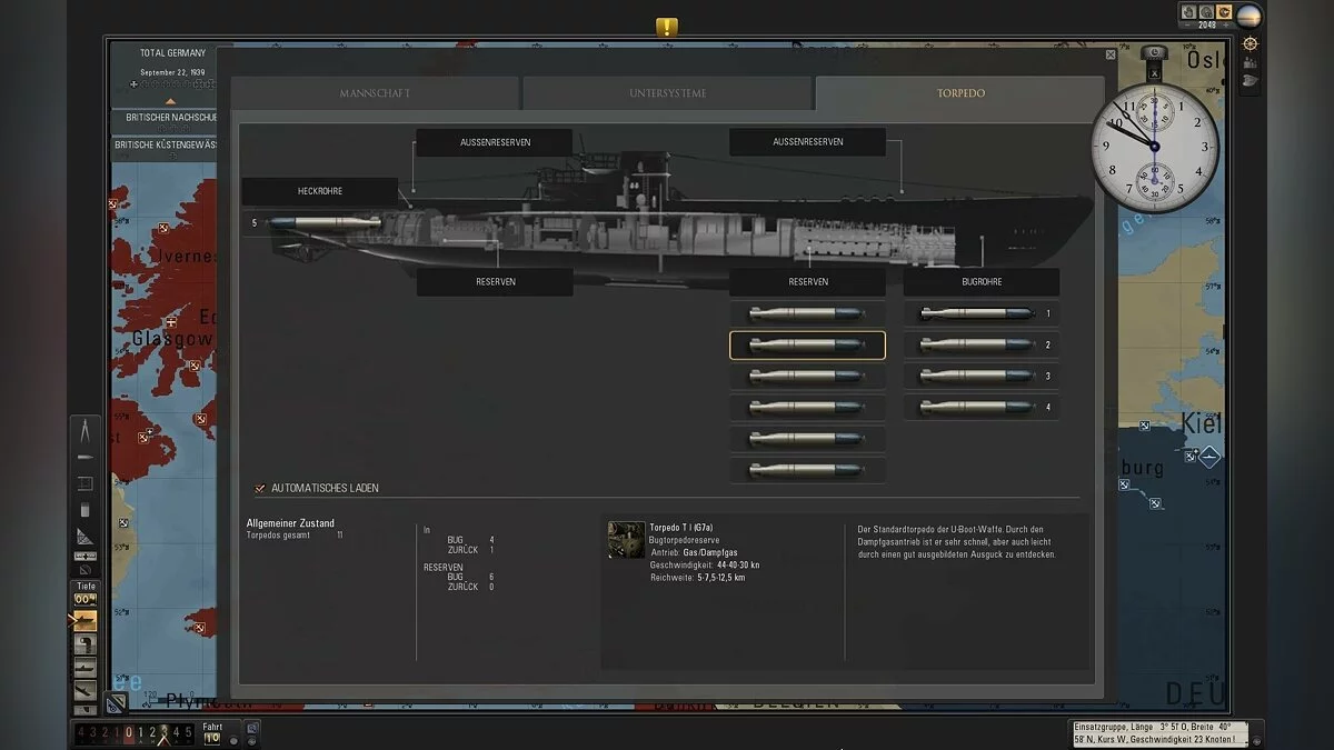 Скриншот из игры Silent Hunter 5: Battle of the Atlantic - 33