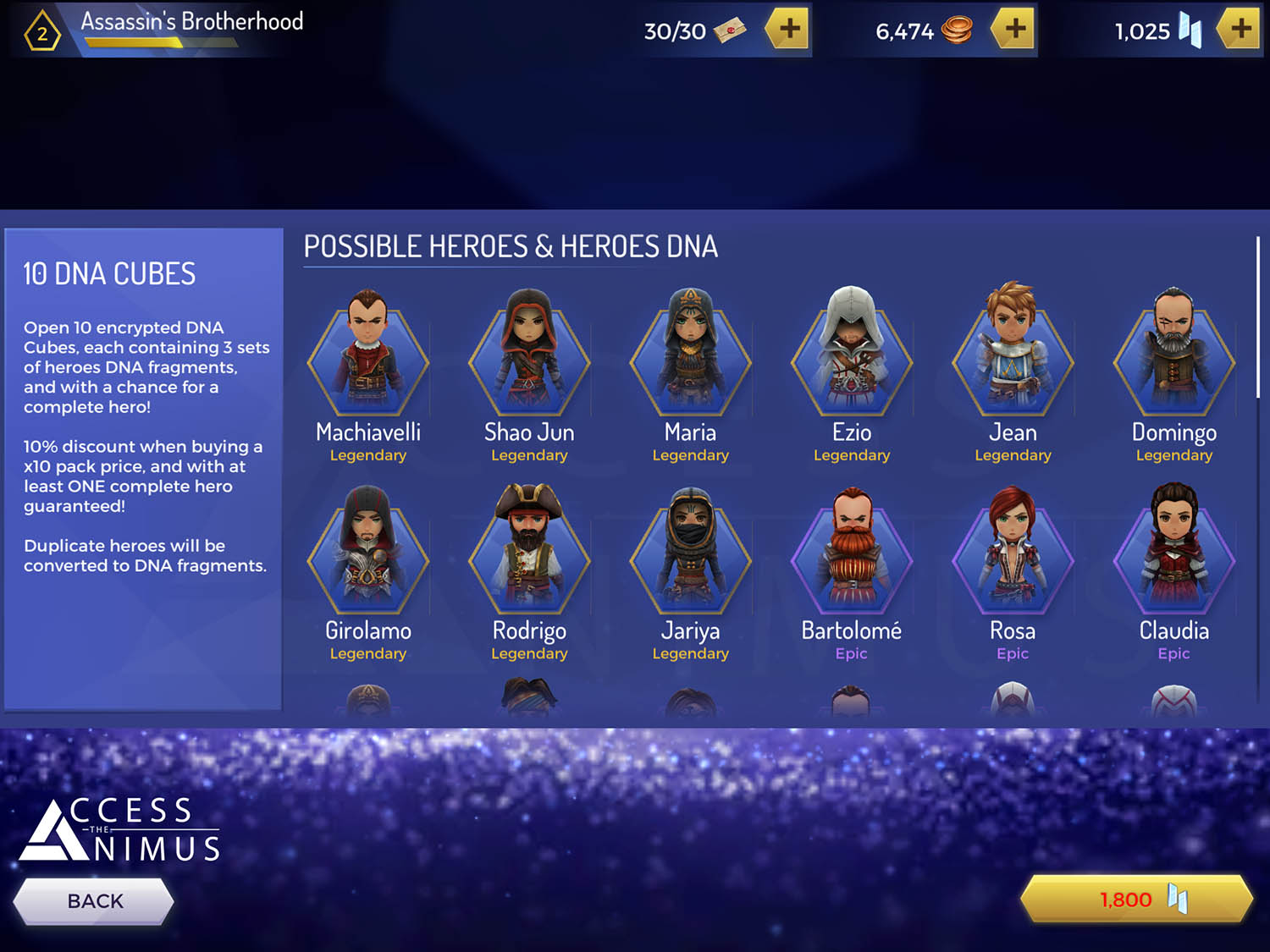 Скриншот из игры Assassinʼs Creed: Rebellion - 41