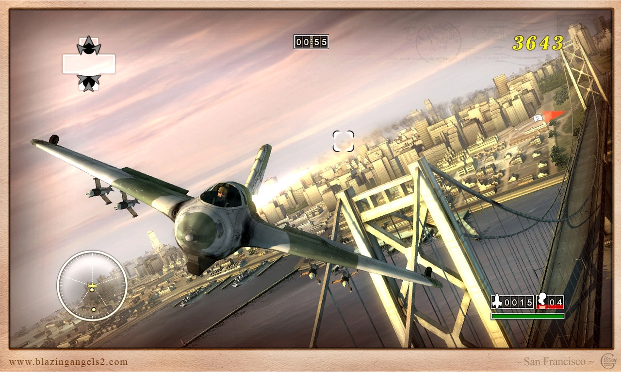 Скриншот из игры Blazing Angels 2: Secret Missions of WWII - 7