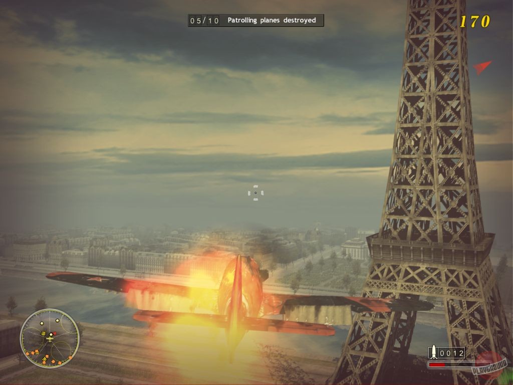 Скриншот из игры Blazing Angels 2: Secret Missions of WWII - 10