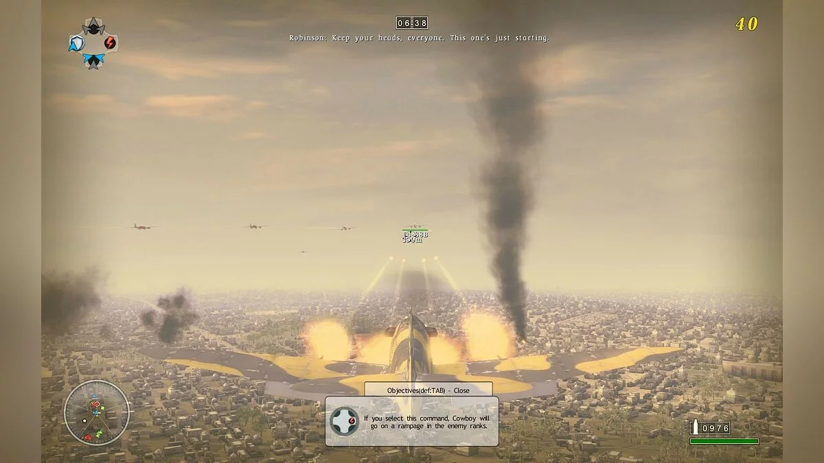 Скриншот из игры Blazing Angels 2: Secret Missions of WWII - 13