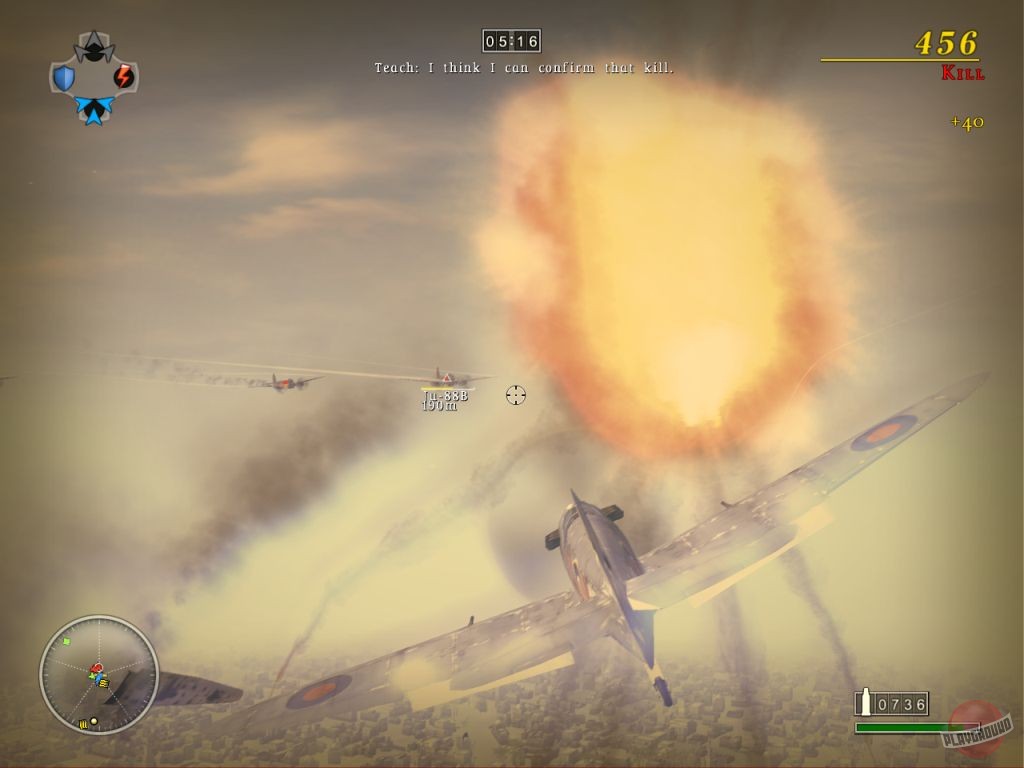 Скриншот из игры Blazing Angels 2: Secret Missions of WWII - 27