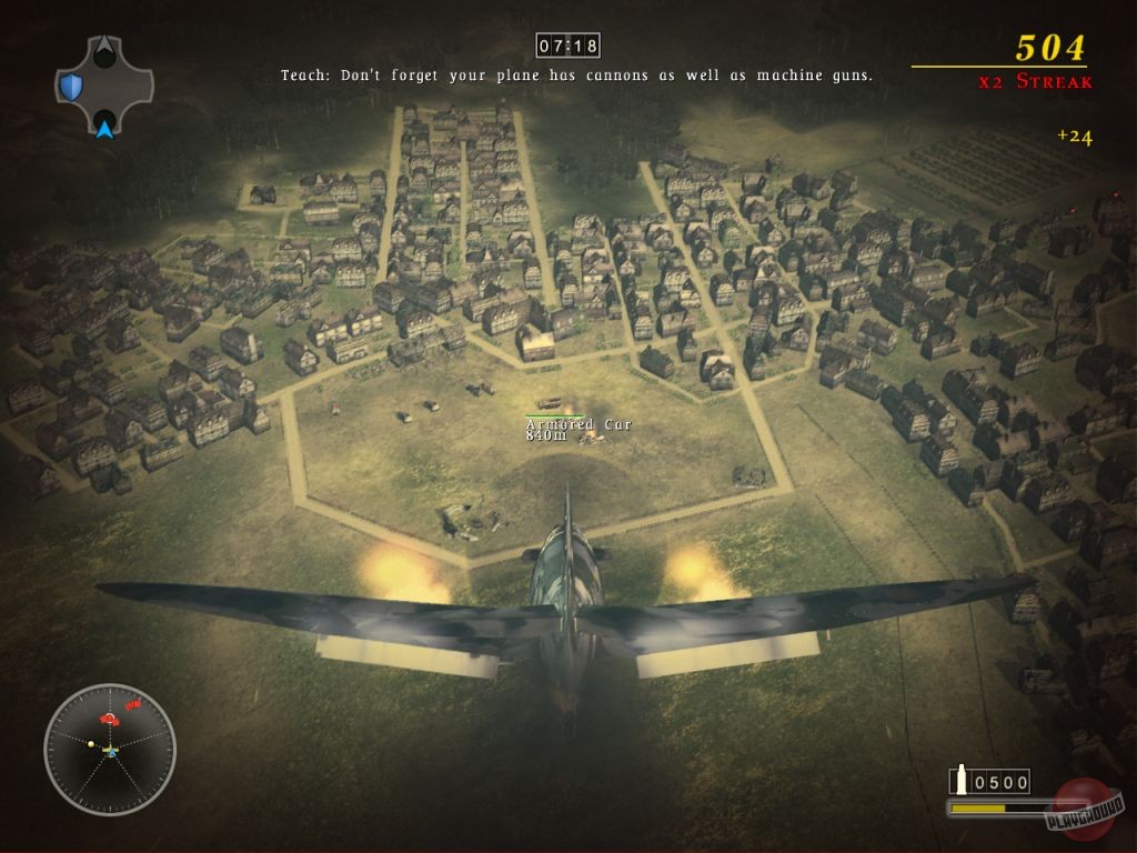 Скриншот из игры Blazing Angels 2: Secret Missions of WWII - 58