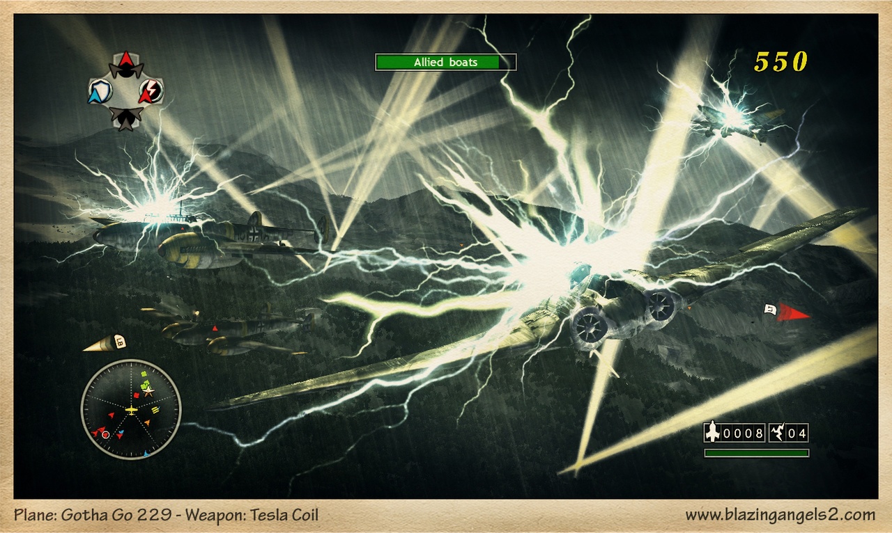 Скриншот из игры Blazing Angels 2: Secret Missions of WWII - 19