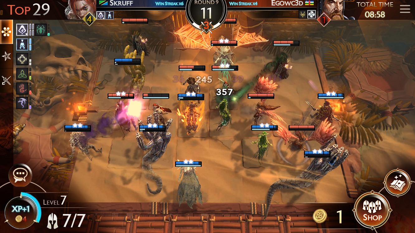 Скриншот из игры Might & Magic: Chess Royale - 1
