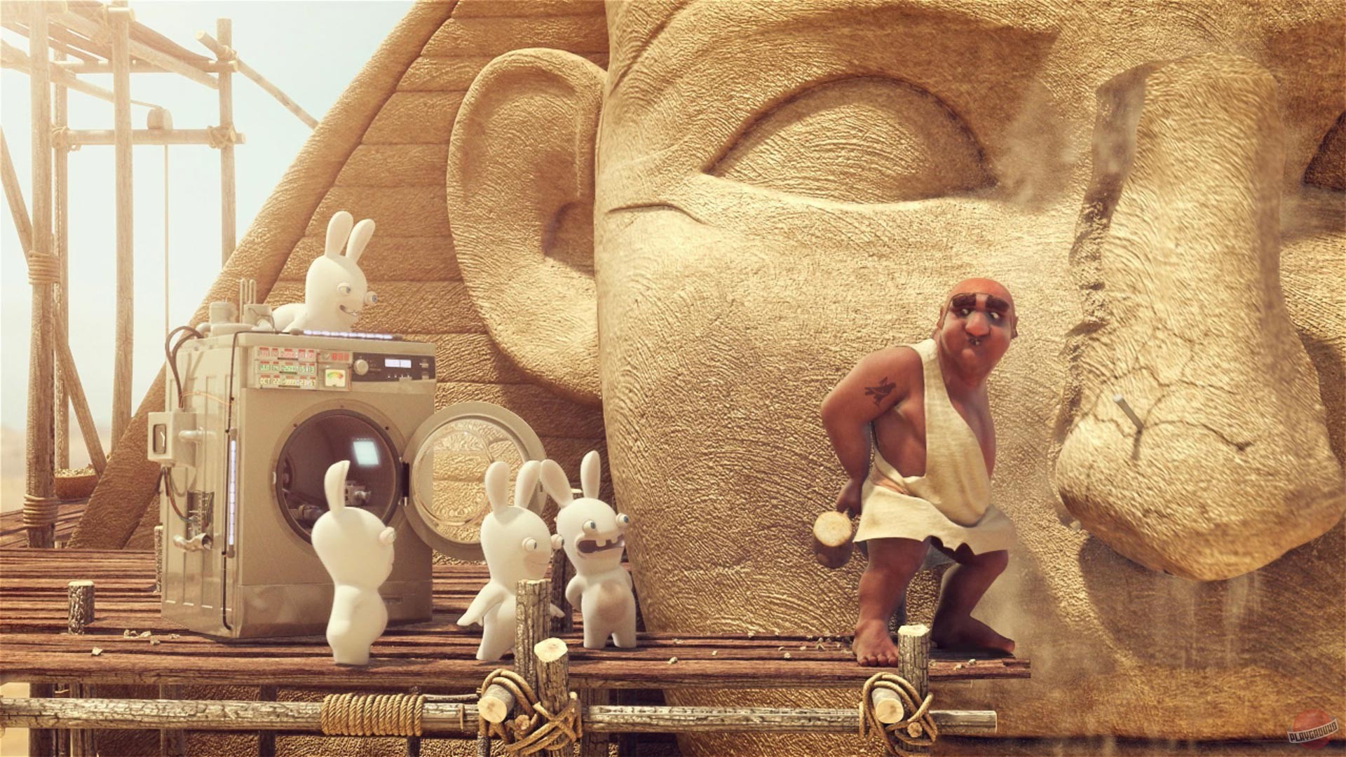 Скриншот из игры Raving Rabbids: Travel in Time - 27