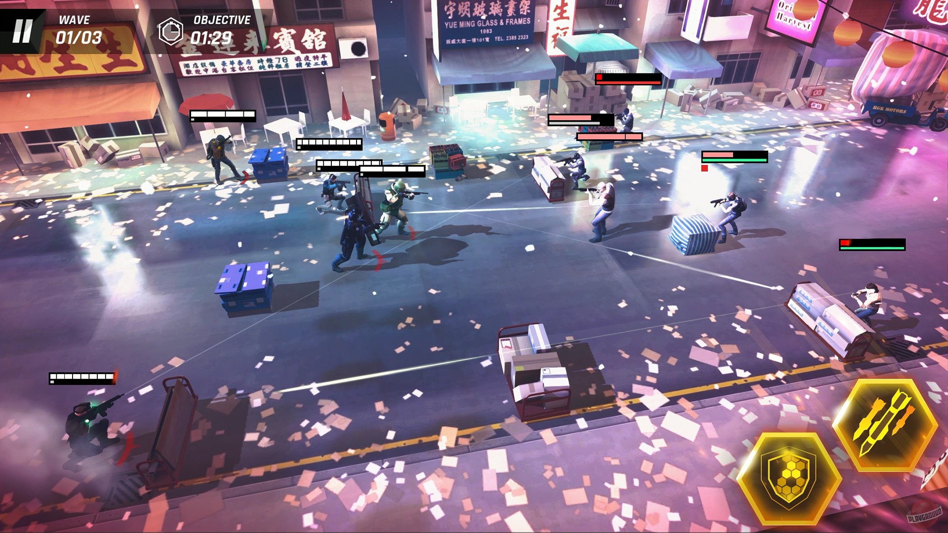 Скриншот из игры Tom Clancy’s Elite Squad - 9