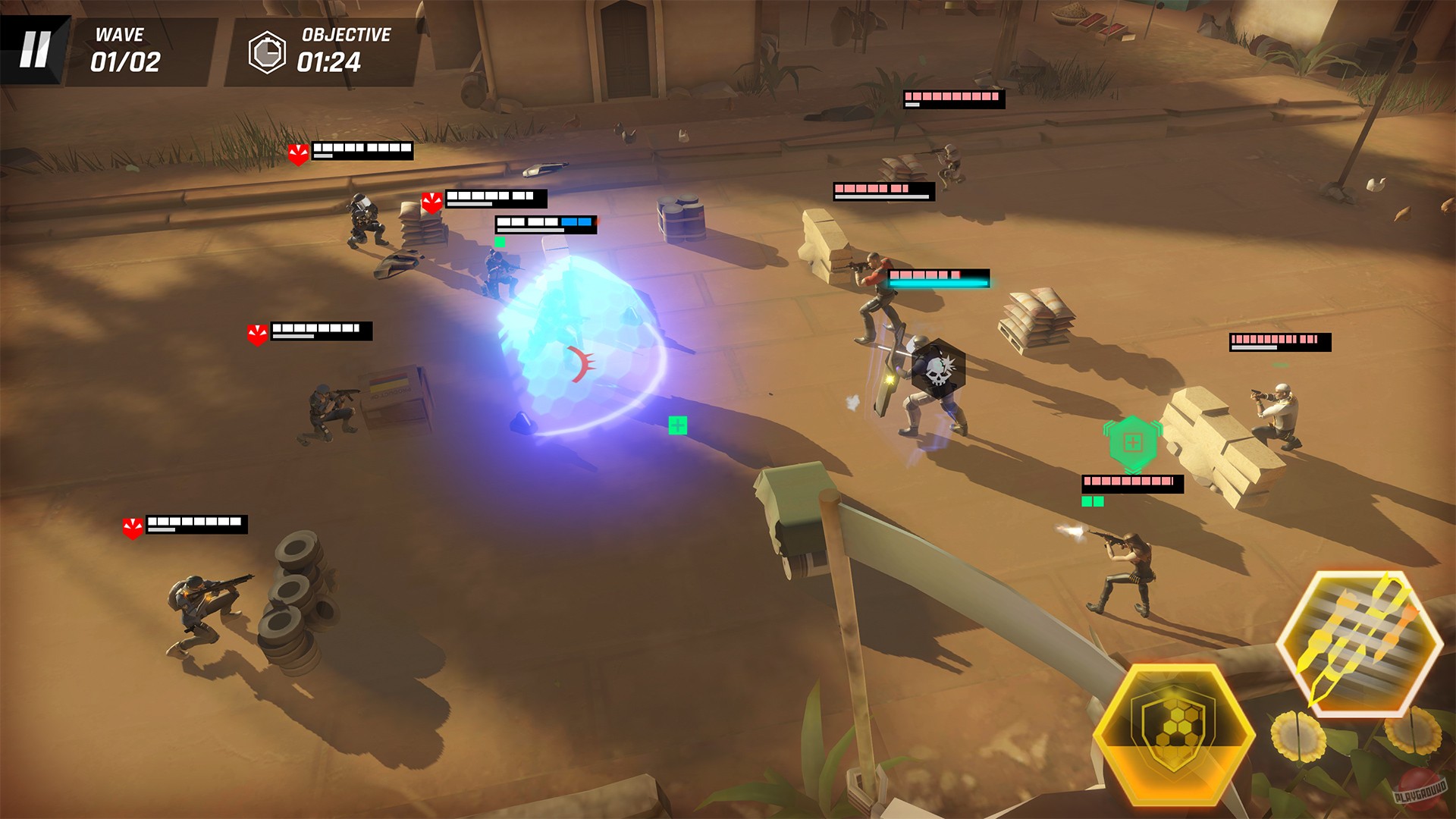 Скриншот из игры Tom Clancy’s Elite Squad - 13