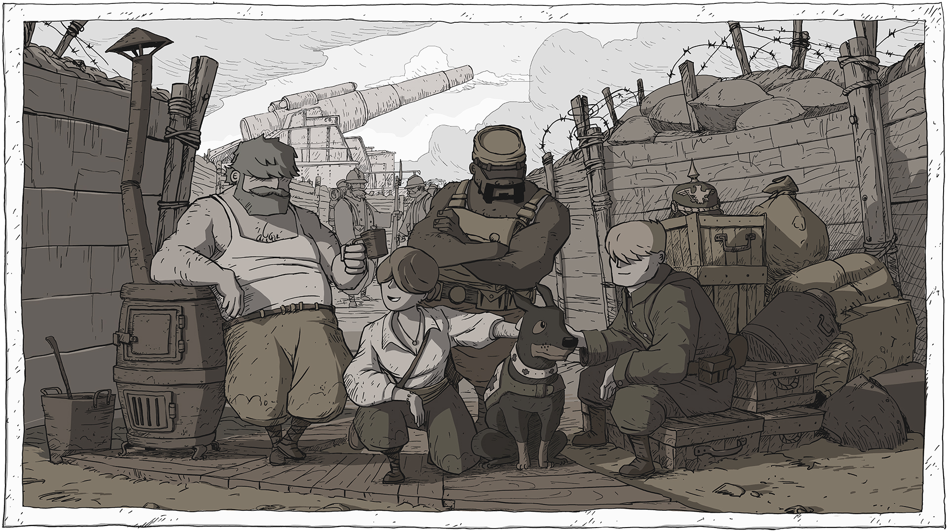 Скриншот из игры Valiant Hearts: The Great War - 55