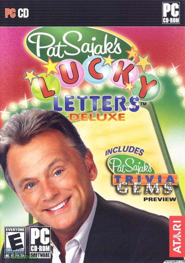 Обложка игры Pat Sajak's Lucky Letters Deluxe