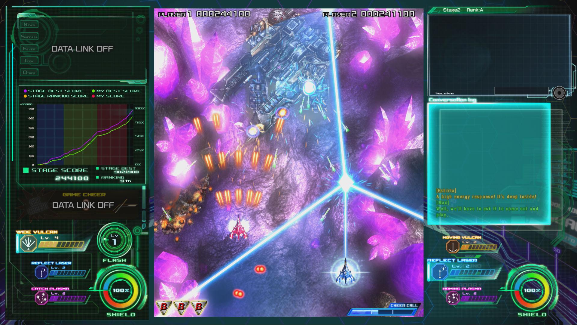 Скриншот из игры Raiden V: Director's Cut - 18