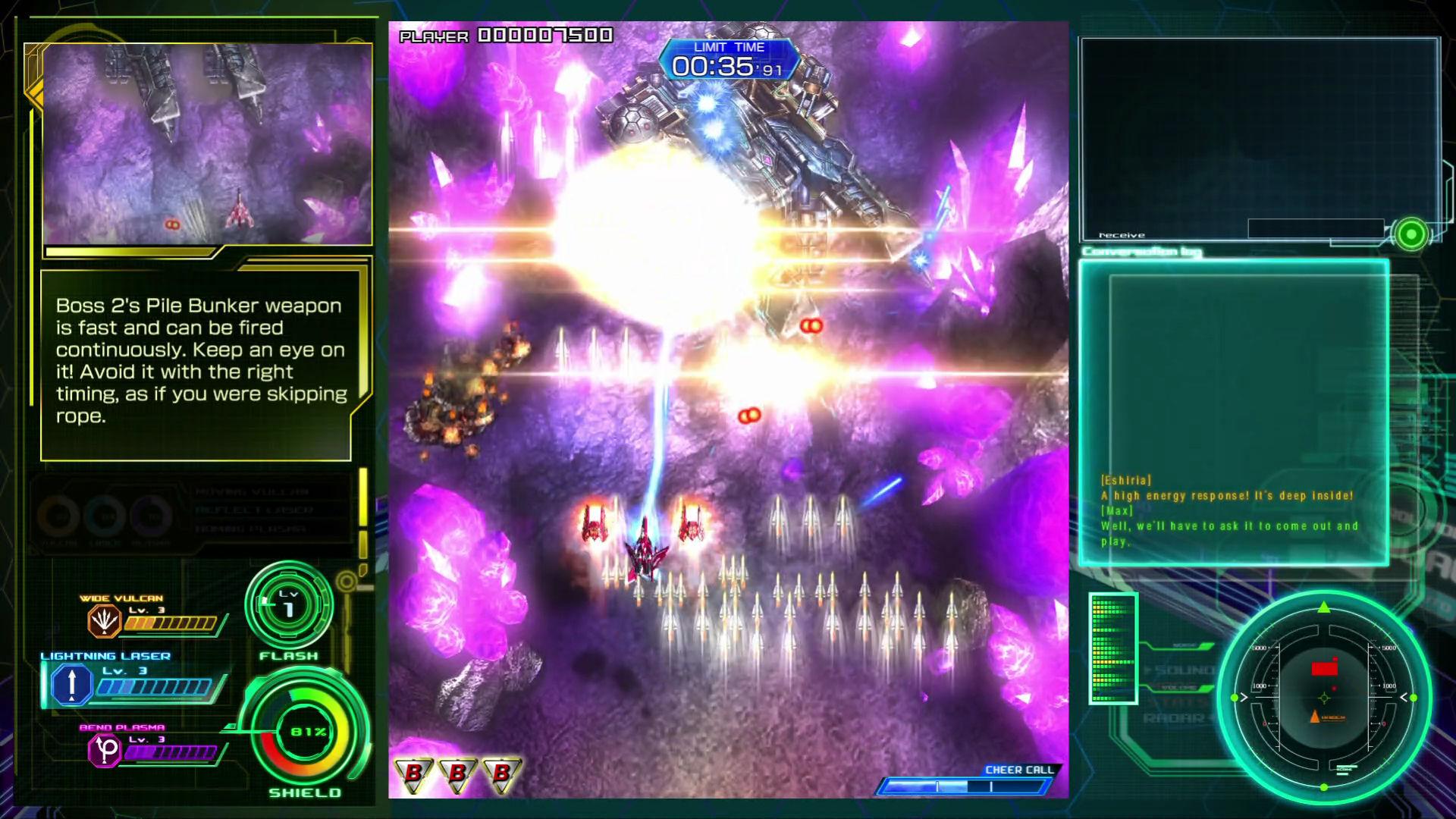 Скриншот из игры Raiden V: Director's Cut - 11
