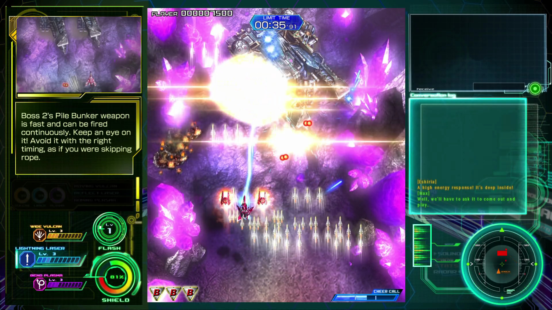 Скриншот из игры Raiden V: Director's Cut - 6