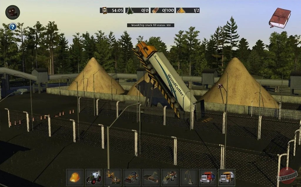 Скриншот из игры Woodcutter Simulator 2012 - 3