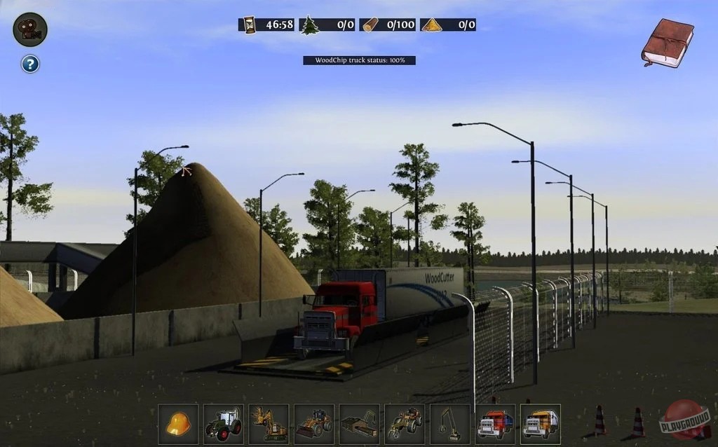 Скриншот из игры Woodcutter Simulator 2012 - 1