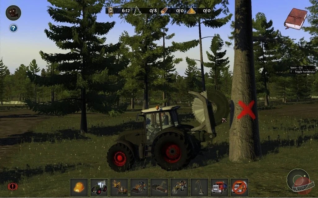 Скриншот из игры Woodcutter Simulator 2012 - 4