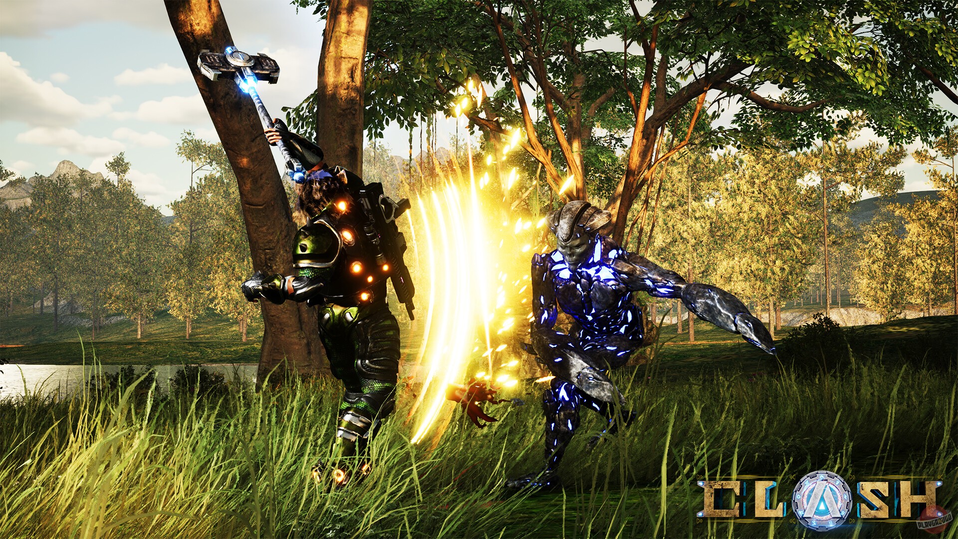 Скриншот из игры CLASH - 16