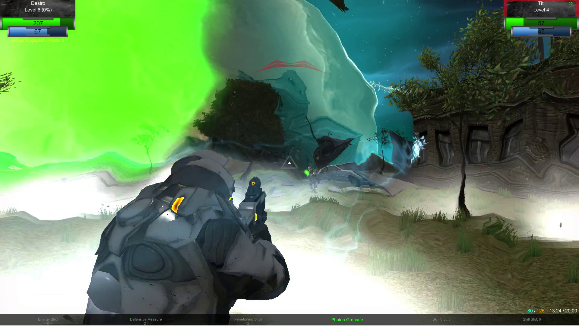 Скриншот из игры CLASH - 25