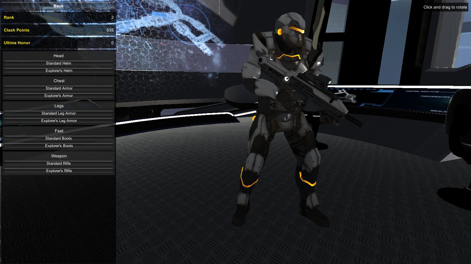 Скриншот из игры CLASH - 4