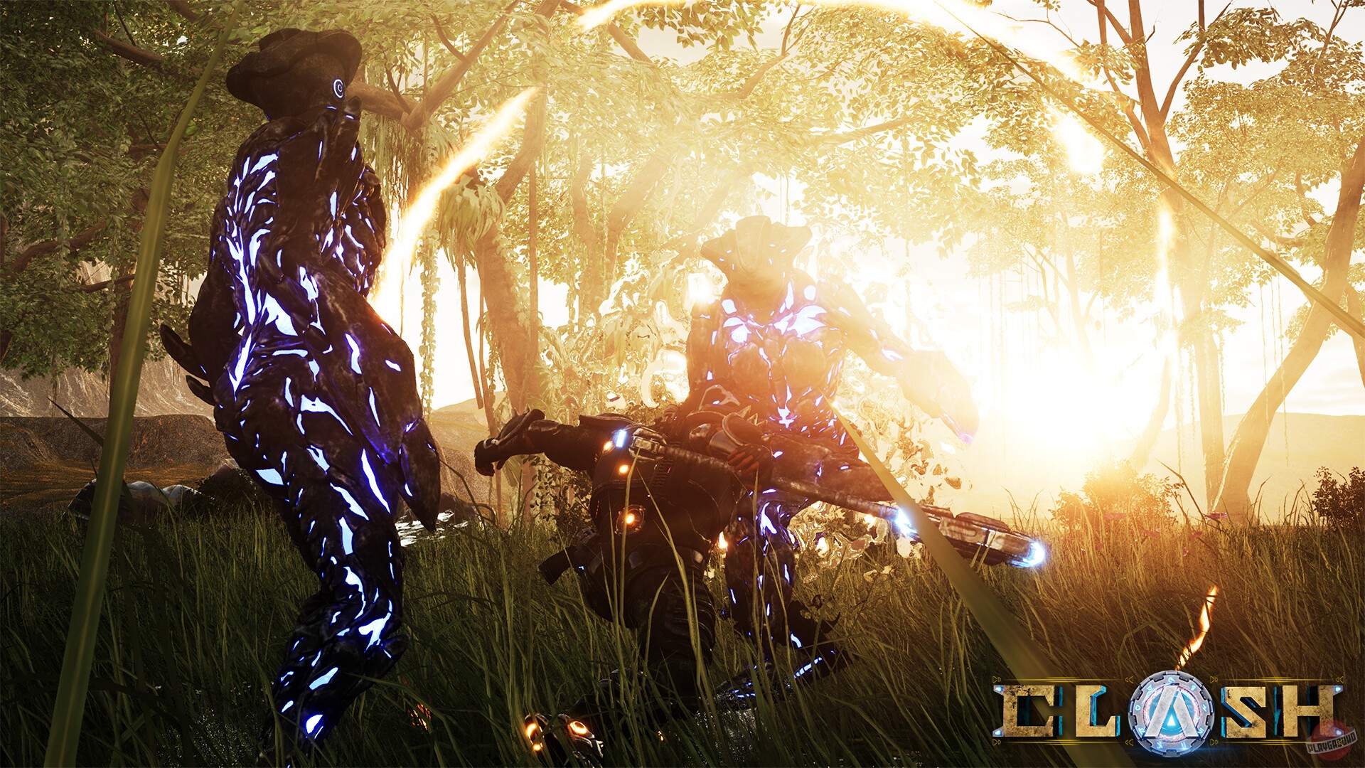 Скриншот из игры CLASH - 36