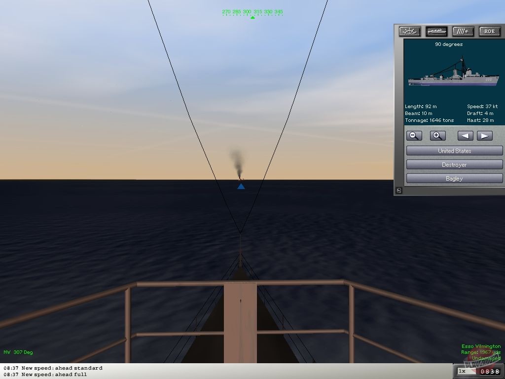 Скриншот из игры Destroyer Command - 13