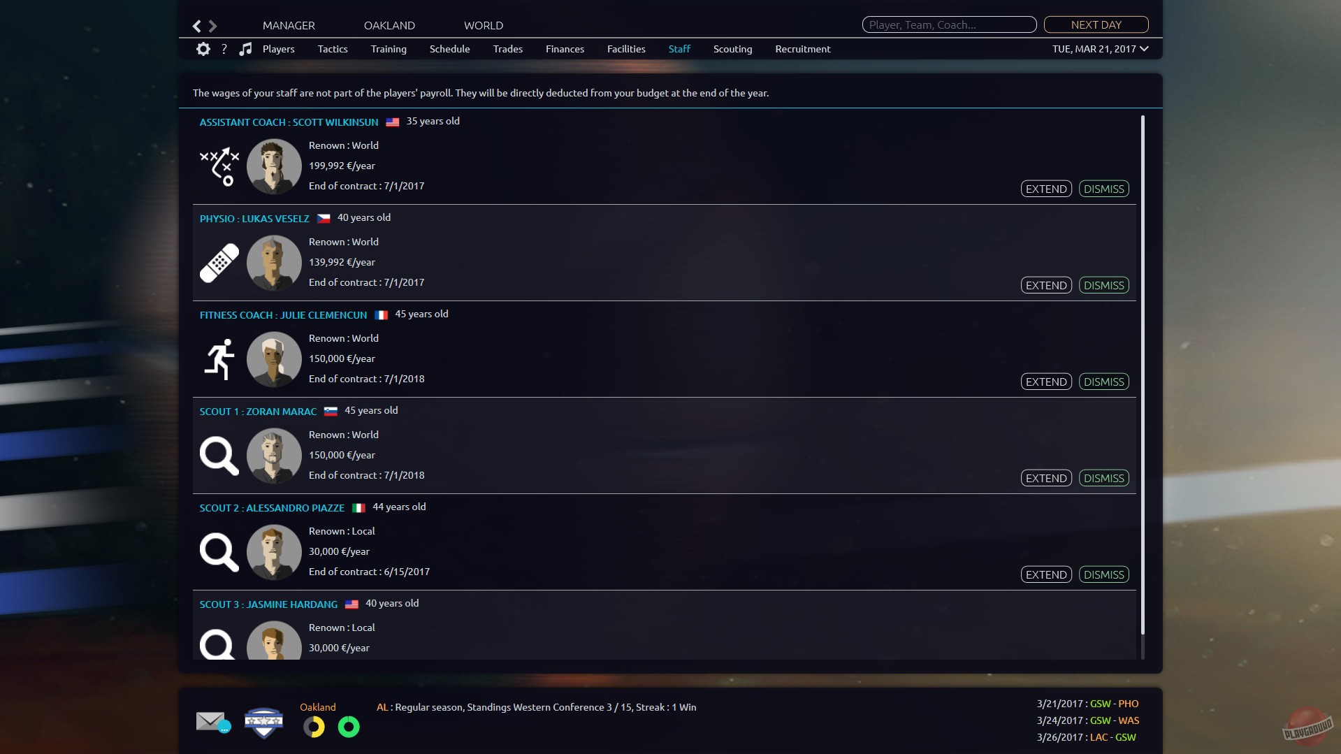 Скриншот из игры Pro Basketball Manager 2017 - 7