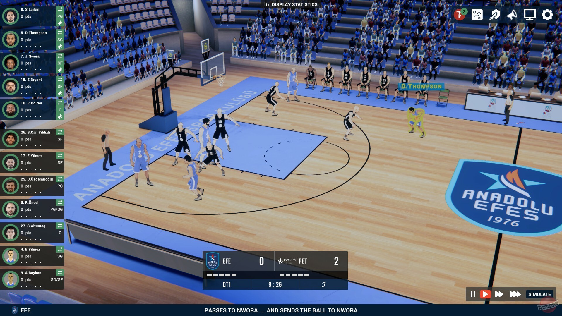 Скриншот из игры Pro Basketball Manager 2025 - 4