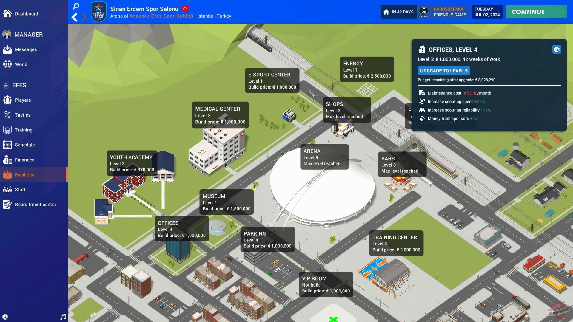 Скриншот из игры Pro Basketball Manager 2025 - 1