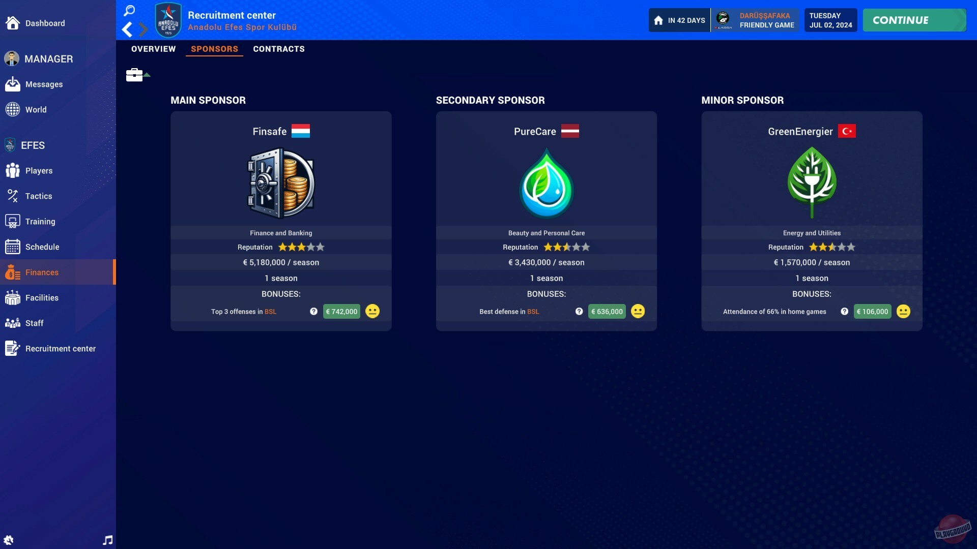 Скриншот из игры Pro Basketball Manager 2025 - 6