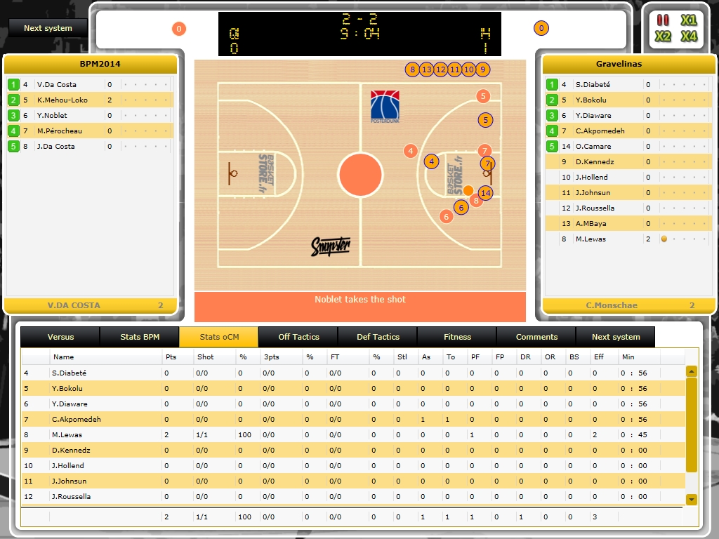 Скриншот из игры Basketball Pro Management 2014 - 8