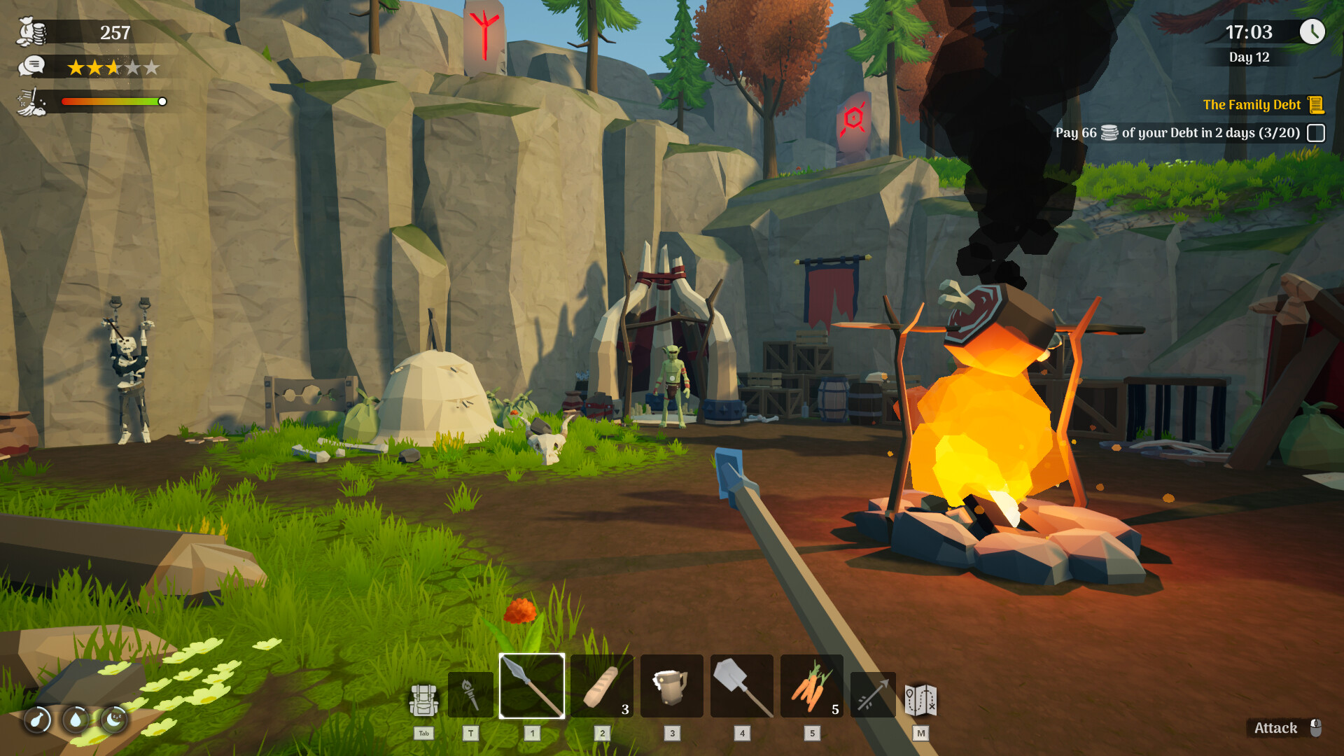 Скриншот из игры Cozy Keep: Farm, Craft, Manage - 9