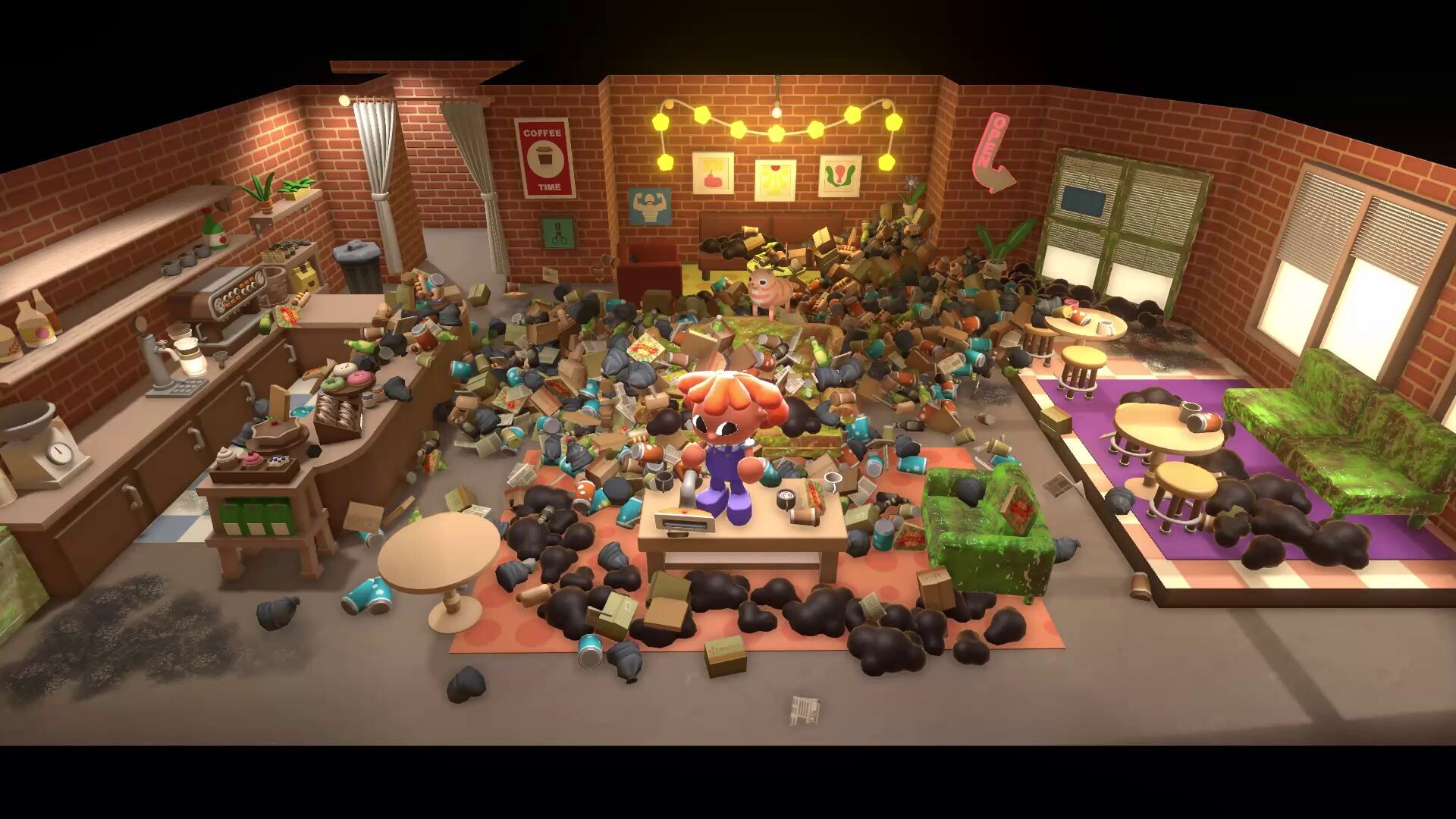 Скриншот из игры Cleaning Up! - 3