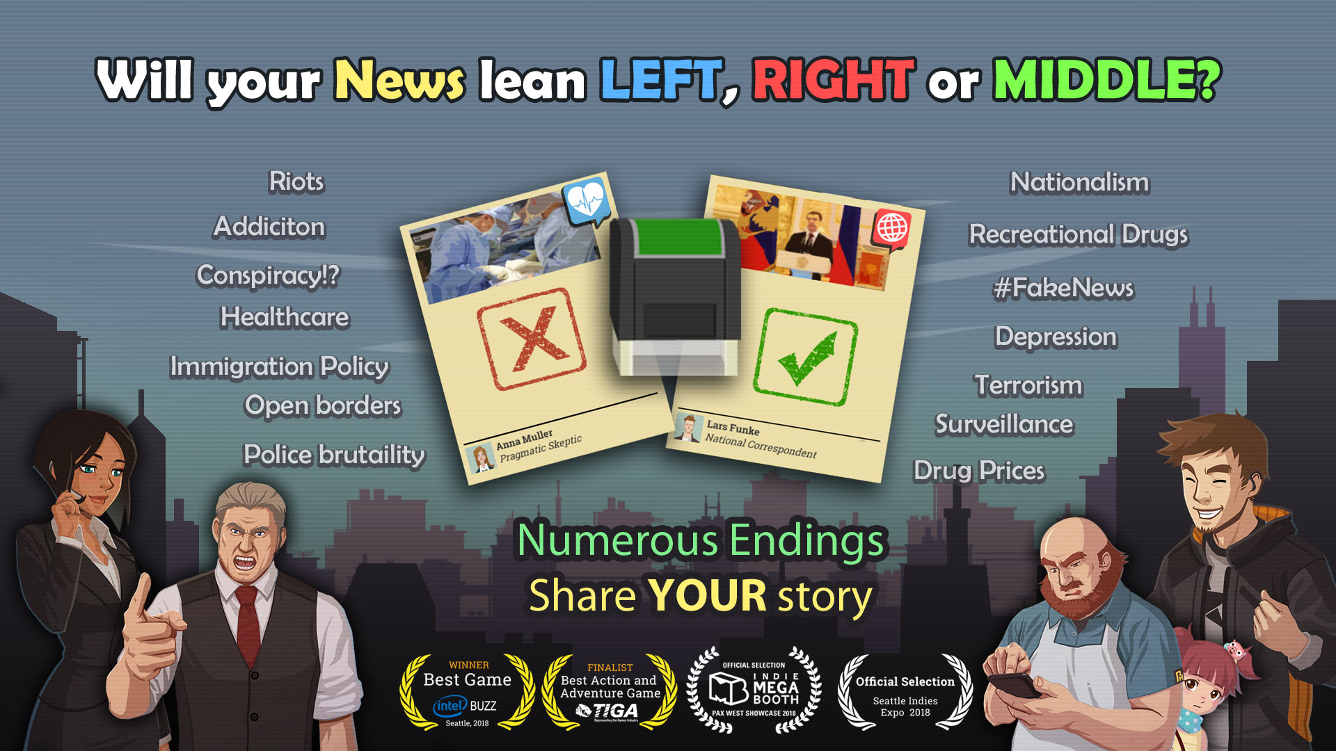 Скриншот из игры Headliner: NoviNews - 16