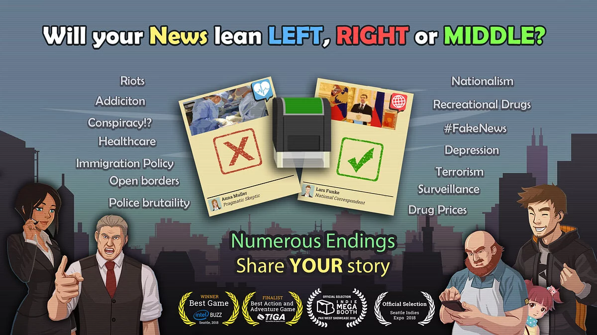 Скриншот из игры Headliner: NoviNews - 40