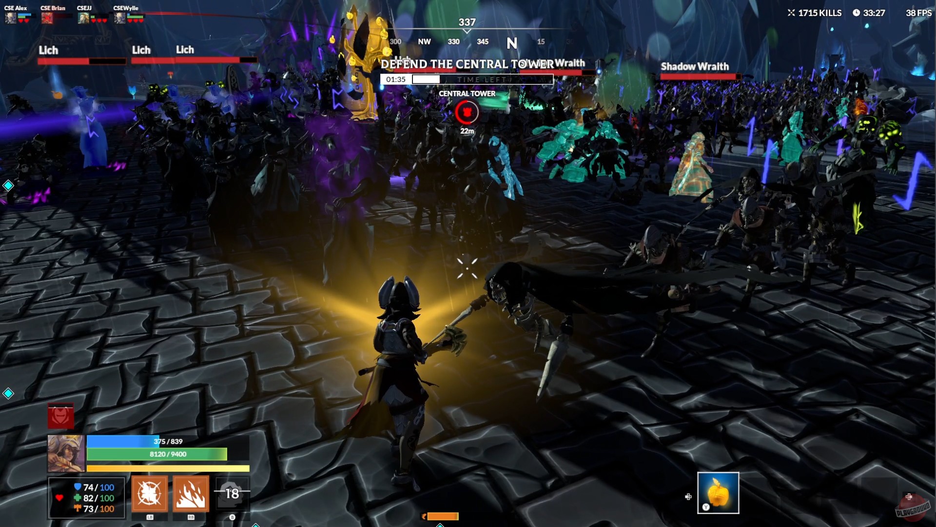 Скриншот из игры Final Stand: Ragnarok - 1