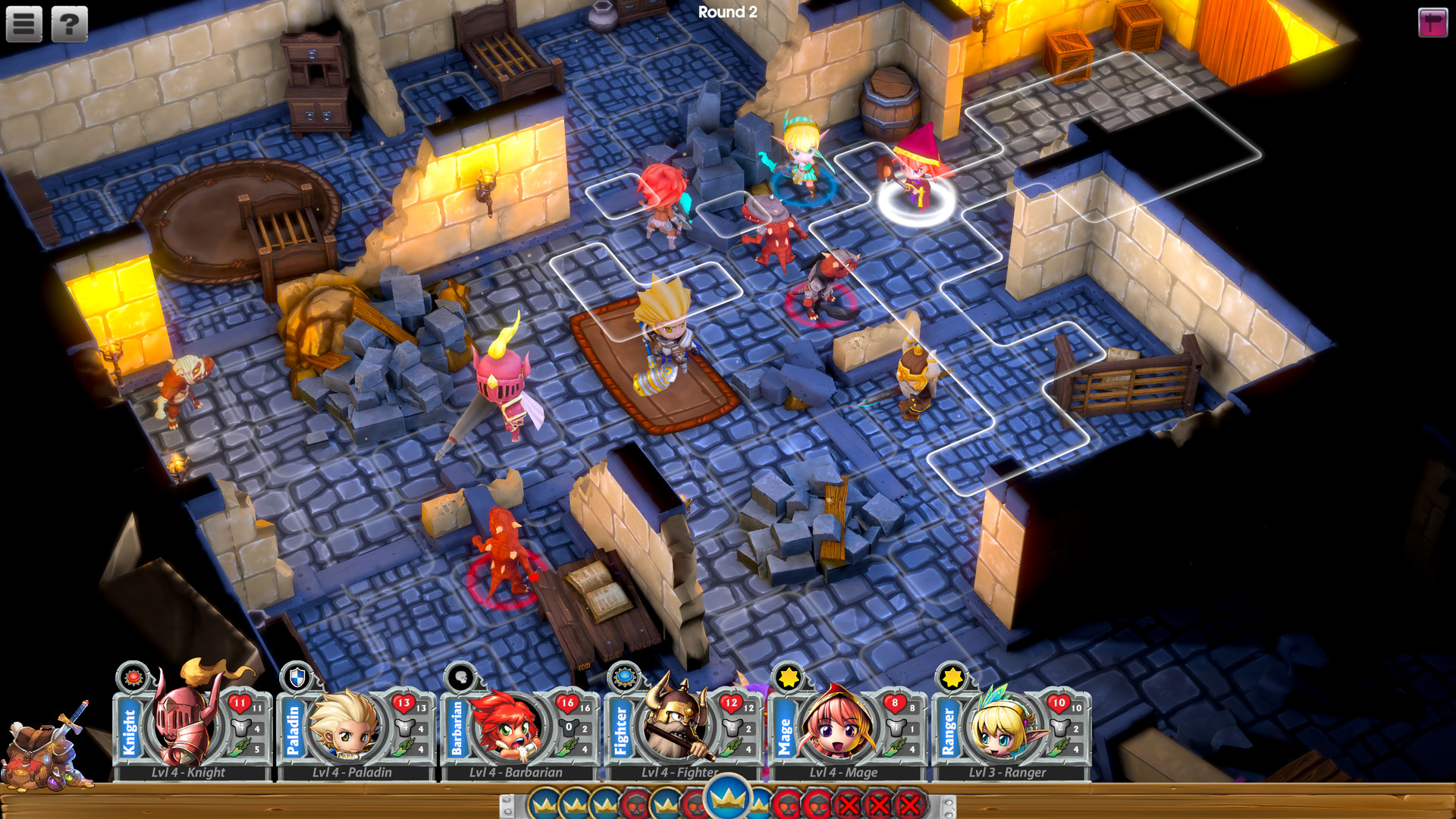 Скриншот из игры Super Dungeon Tactics - 13