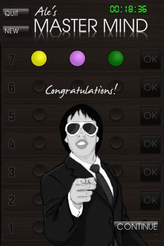 Скриншот из игры Ale's Master Mind - 2