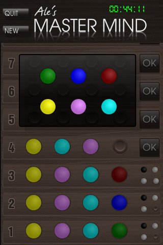 Скриншот из игры Ale's Master Mind - 5