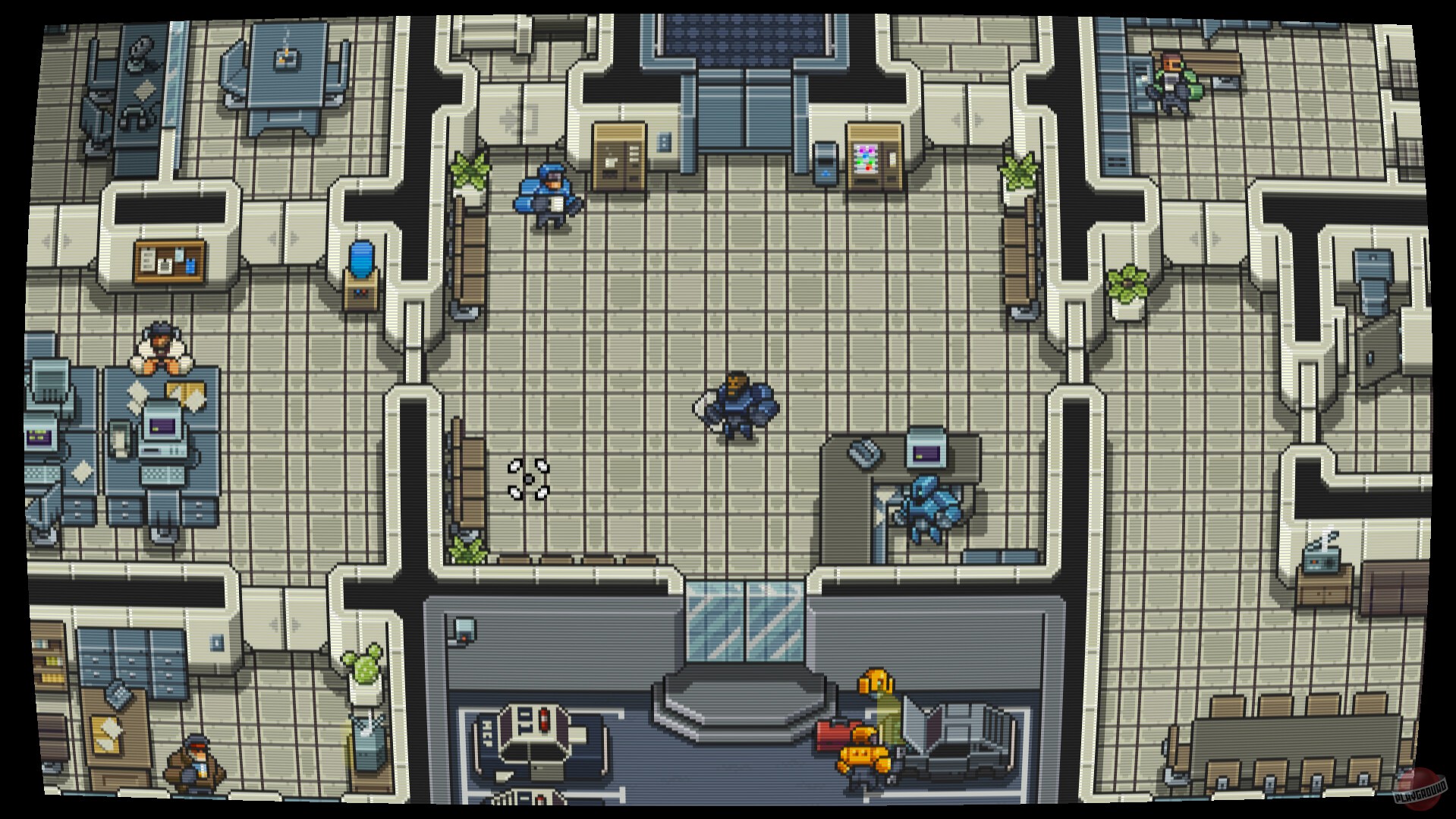 Скриншот из игры Mega City Force - 1