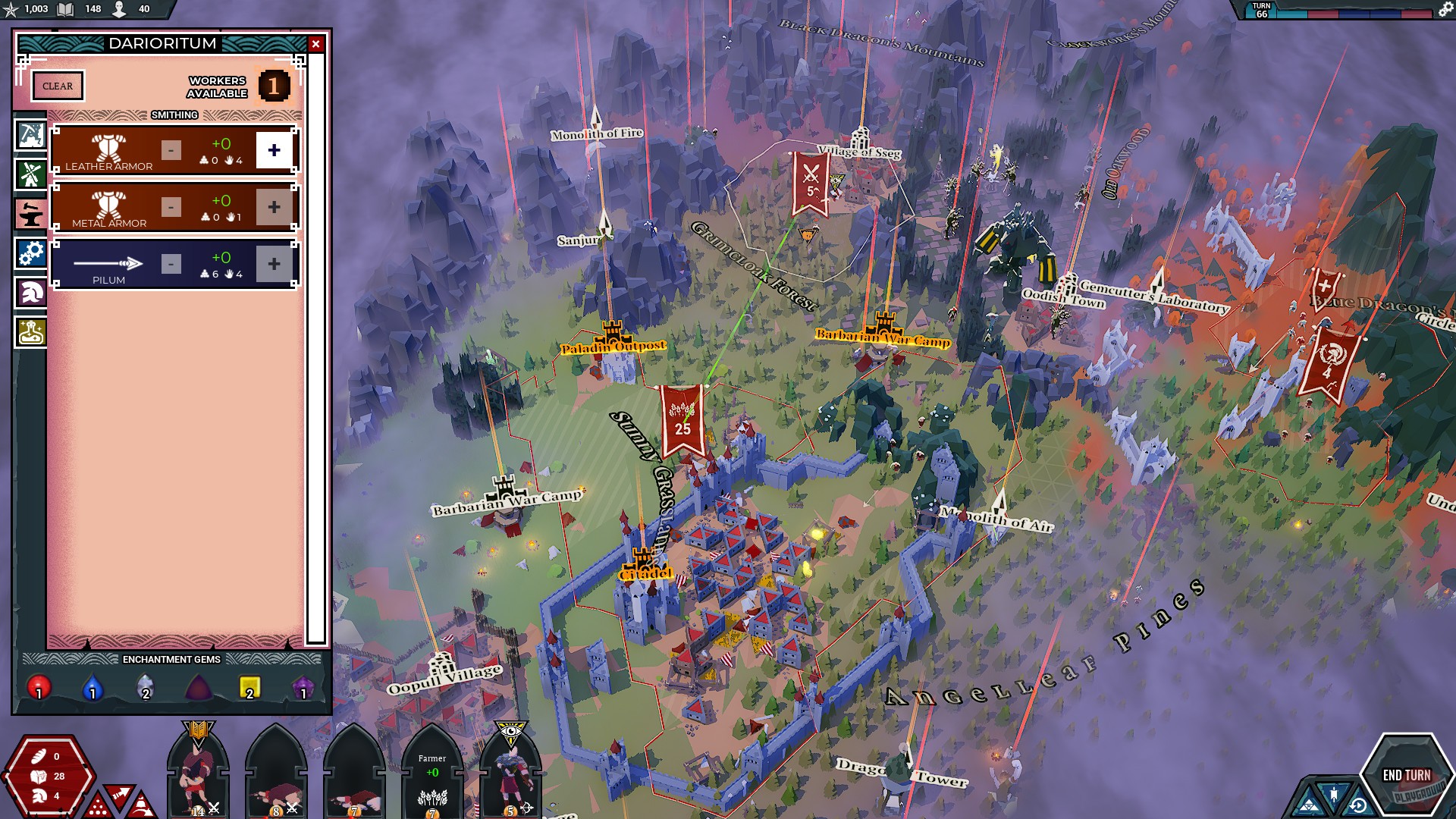 Скриншот из игры Colossal Citadels - 1